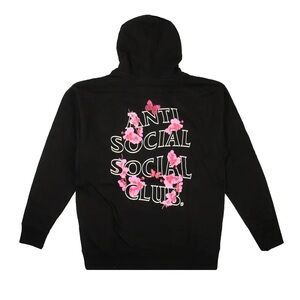 Anti Social Social Club KKOCH Sugar Hill High Black Hoodie